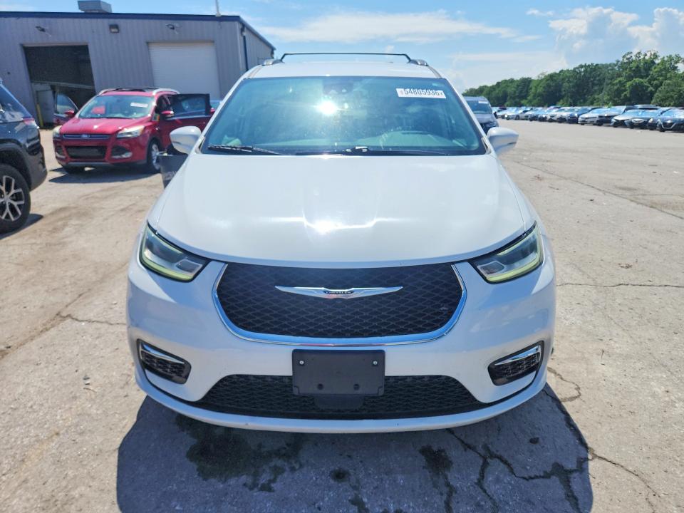 2022 Chrysler VIN 2C4RC1BG4NR176724 COPART salvage auction — HAIL, Mo - Salvage Certificate Of Title, sold $8,200 on 2026-07-27 (photo 5)