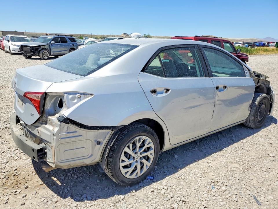 2017 Toyota Corolla VIN 5YFBURHE8HP600056 COPART salvage auction — SIDE, UT - SALVAGE CERTIFICATE, sold $2,800 on 2026-07-03 (photo 3)