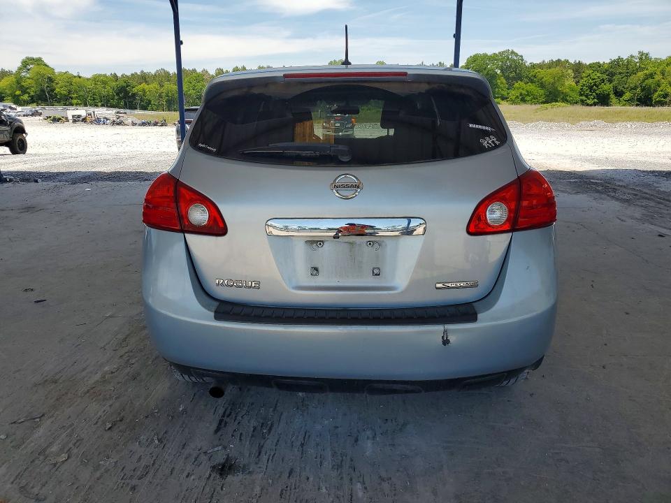 2013 Nissan Rogue VIN JN8AS5MT7DW031706 COPART salvage auction — FRONT END, Ga - Cert Of Ttl-Slvg Manufctr Bybk, sold $425 on 2026-07-02 (photo 6)