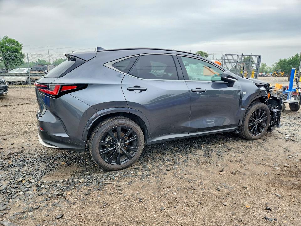 2024 Lexus Nx VIN 2T2KGCEZ5RC050534 COPART salvage auction — FRONT END, Md - Cert Of Salvage < 75% Damage, sold $11,200 on 2026-07-30 (photo 3)