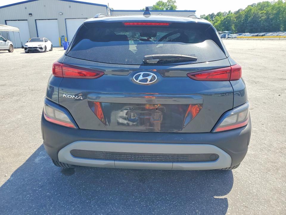2022 Hyundai Kona VIN KM8K32AB2NU865687 COPART salvage auction — FRONT END, Nc - Salvage Certificate Of Title, sold $1,150 on 2026-07-16 (photo 6)
