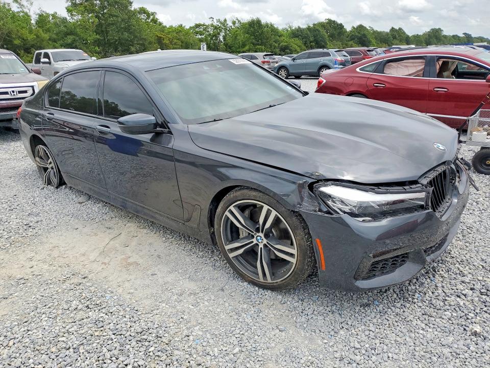 2019 BMW 7er VIN WBA7E2C5XKB217854 COPART salvage auction — FRONT END, Tx - Salvage Vehicle Title, sold $125 on 2026-08-03 (photo 4)