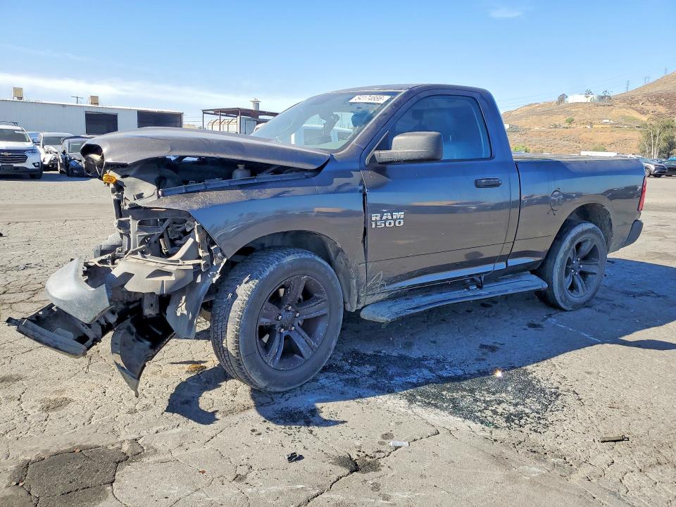 2016 Ram 1500 VIN 3C6JR6AG1GG357936 COPART salvage auction — FRONT END, Ca - Salvage Certificate, sold $975 on 2026-07-09 (photo 1)