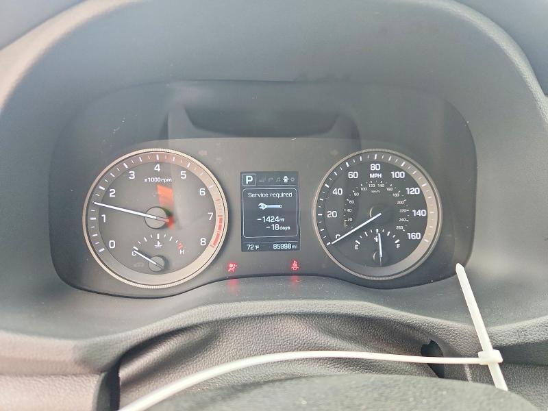 2017 Hyundai VIN KM8J3CA47HU403777 COPART salvage auction — FRONT END, Tx - Salvage Vehicle Title, sold $350 on 2026-07-28 (photo 9)