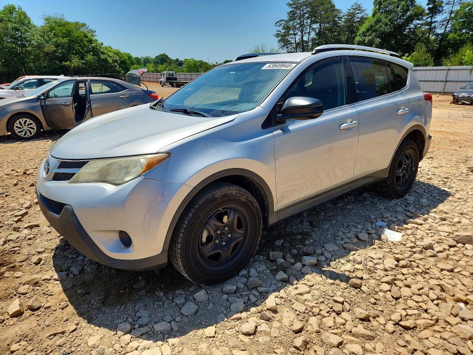 2015 Toyota Rav 4 VIN JTMZFREV0FD049327 COPART salvage auction — FRONT END, Nc - Salvage Certificate Of Title, sold $4,550 on 2026-07-20 (photo 1)
