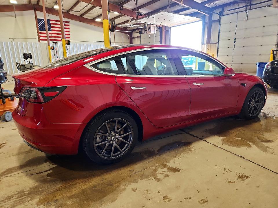 2018 Tesla Model 3 VIN 5YJ3E1EB4JF075169 COPART salvage auction — FRONT END, PA - CERTIFICATE OF SALVAGE, sold $4,350 on 2026-07-28 (photo 3)