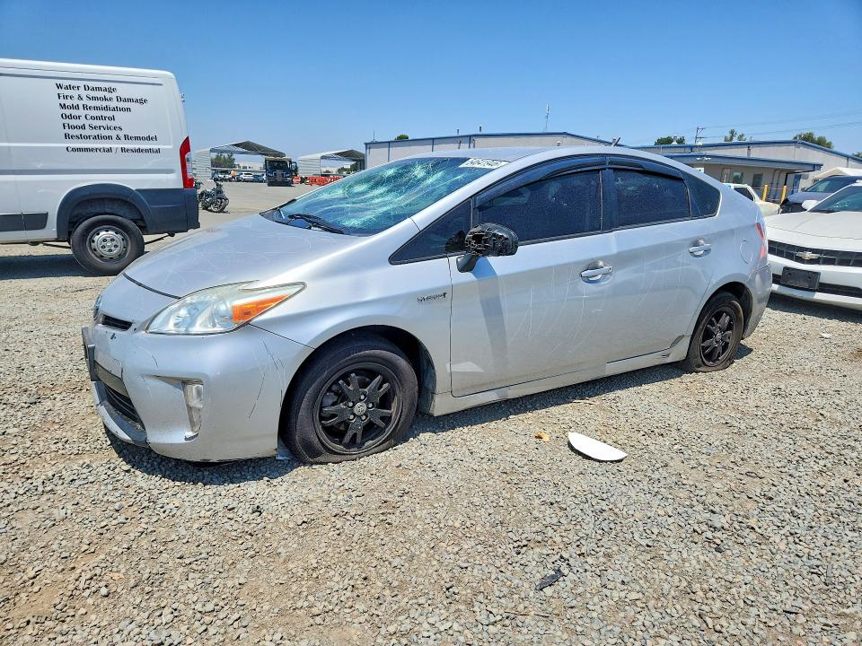 2014 Toyota VIN JTDKN3DU6E1751436 COPART salvage auction — VANDALISM, Ca - Salvage Certificate, sold $1,700 on 2026-07-24 (photo 1)