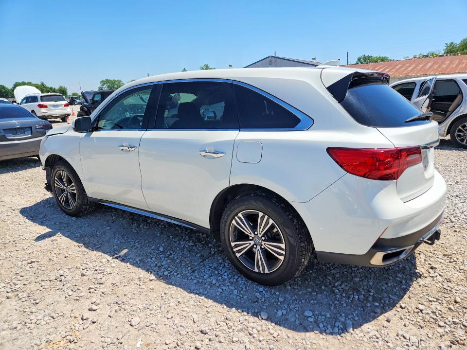 2018 Acura Mdx VIN 5J8YD4H38JL029454 COPART salvage auction — FRONT END, Oh - Cert Of Title-Salvage, sold $6,200 on 2026-07-02 (photo 2)