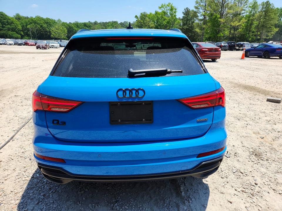 2021 Audi VIN WA1EECF37M1074858 COPART salvage auction — SIDE, Nc - Salvage Certificate Of Title, sold $9,900 on 2026-07-31 (photo 6)