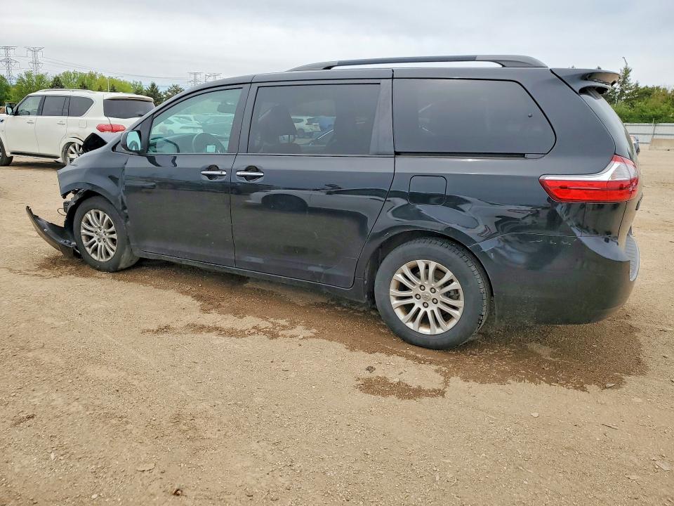 2015 Toyota Sienna VIN 5TDYK3DC2FS668679 COPART salvage auction — FRONT END, Il - Salvage Certificate, sold $2,300 on 2026-07-30 (photo 2)