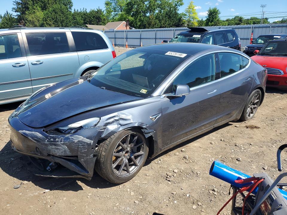 2020 Tesla Model 3 VIN 5YJ3E1EA2LF658026 COPART salvage auction — FRONT END, Md - Cert Of Salvage > 75% Damage, sold $4,550 on 2026-07-27 (photo 1)