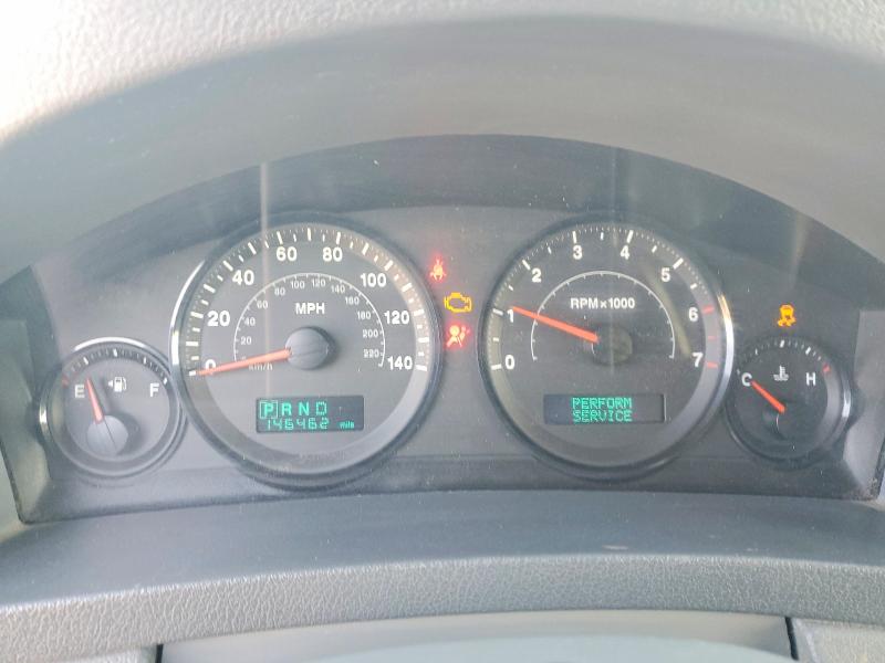 2006 Jeep Cherokee VIN 1J4GR48K16C282698 COPART salvage auction — FRONT END, ID - SALVAGE CERTIFICATE OF TITLE, sold $800 on 2026-07-02 (photo 9)