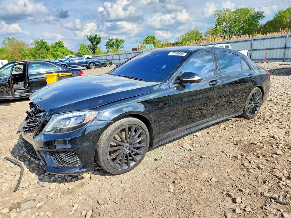 2015 Mercedes-benz S-klasse VIN WDDUG8FB7FA121668 COPART salvage auction — FRONT END, Il - Salvage Certificate, sold $3,900 on 2026-07-24 (photo 1)