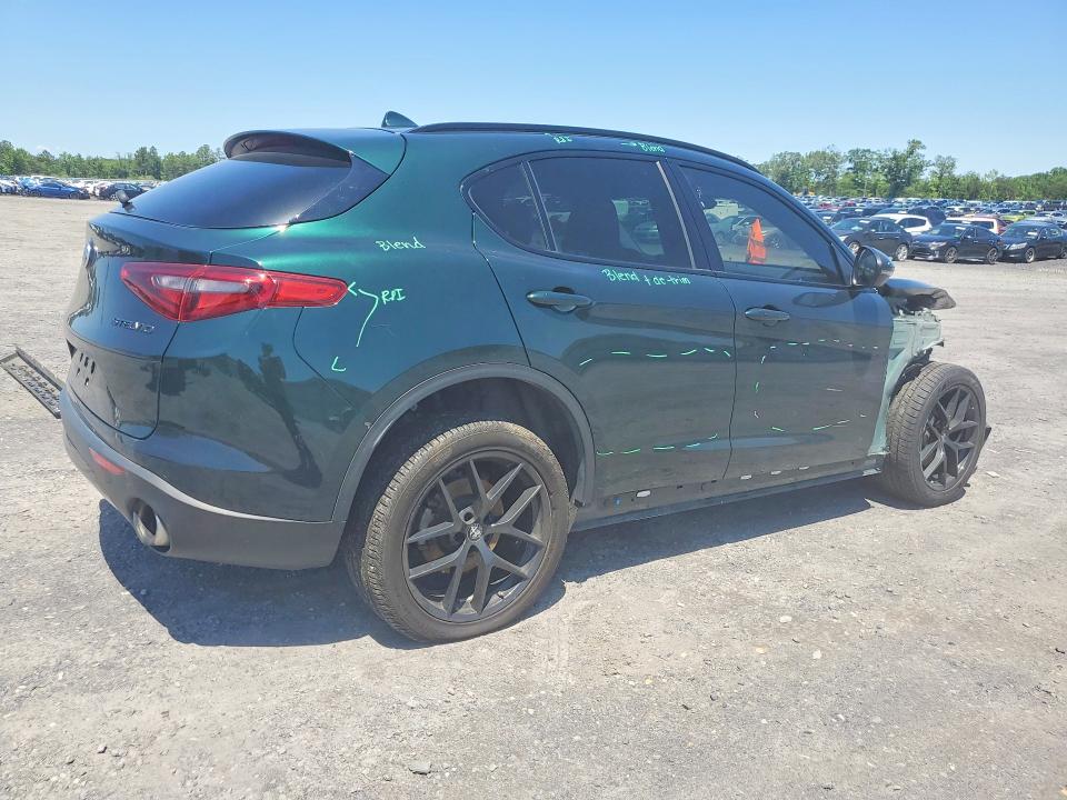 2021 Alfa romeo Stelvio VIN ZASPAJAN9M7D11264 COPART salvage auction — FRONT END, FL - CERT OF TITLE SLVG REBUILDABLE, sold $5,200 on 2026-07-22 (photo 3)