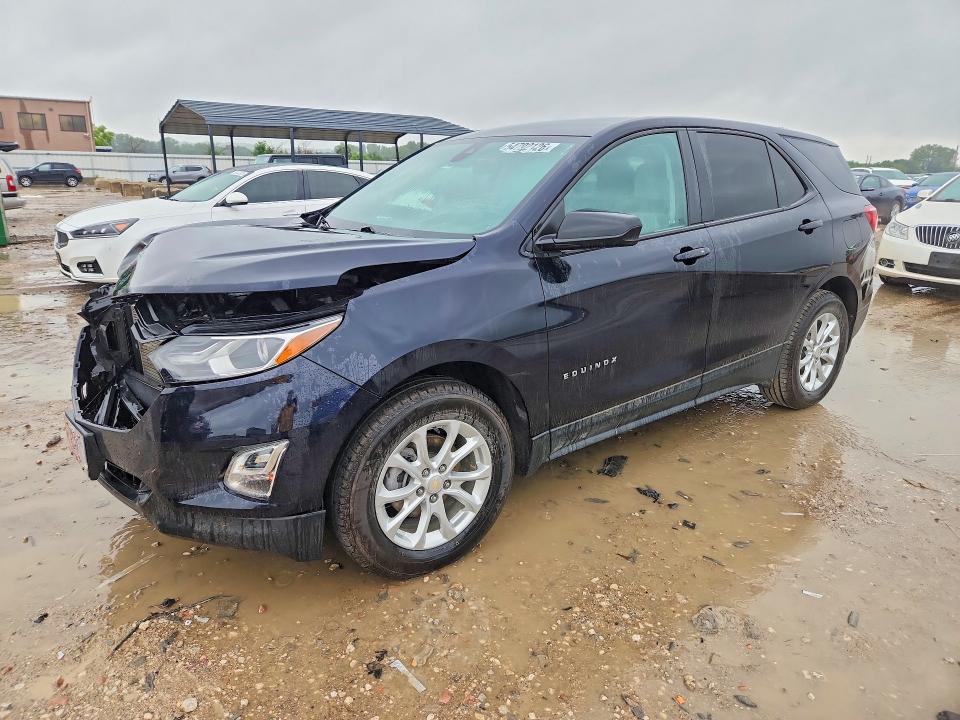2020 Chevrolet Equinox VIN 2GNAXHEV4L6189368 COPART salvage auction — FRONT END, Ks - Cert Of Title-Salvage, sold $1,250 on 2026-07-09 (photo 1)