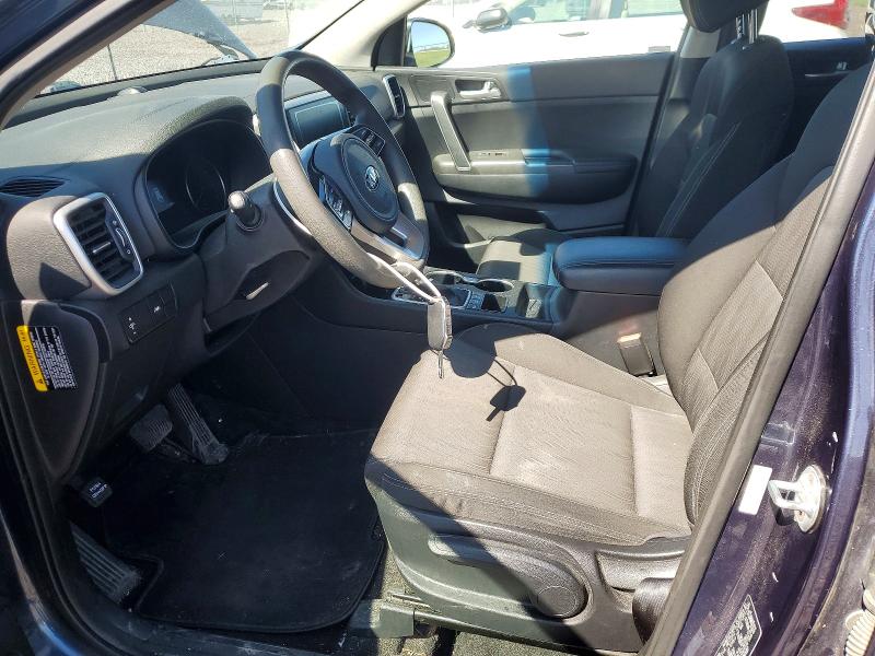 2021 Kia Sportage VIN KNDPMCAC1M7861097 COPART salvage auction — FRONT END, In - Cert Of Title-Salvage Title, sold $2,300 on 2026-07-07 (photo 7)