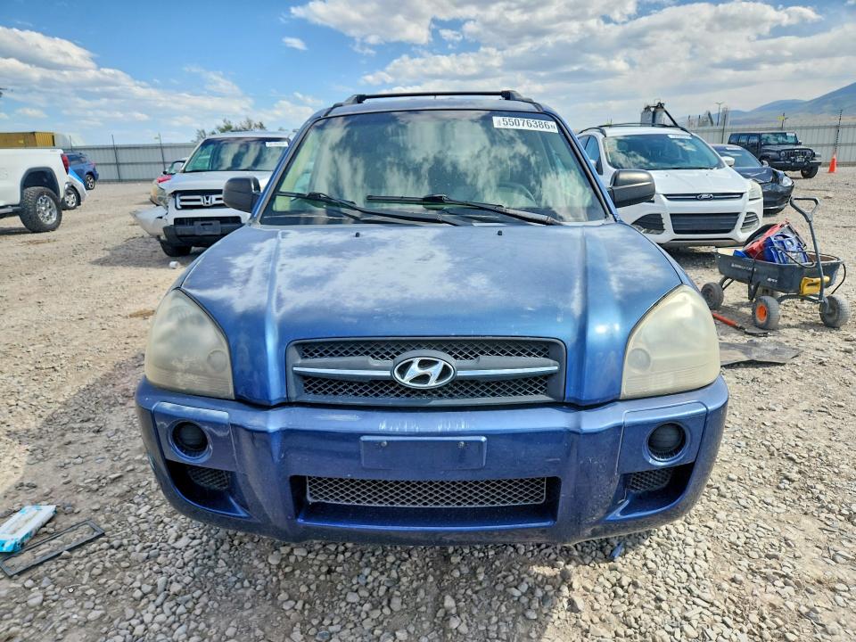2006 Hyundai Tucson VIN KM8JM12B76U338604 COPART salvage auction — MECHANICAL, Az - Certificate Of Title, sold $325 on 2026-07-14 (photo 5)