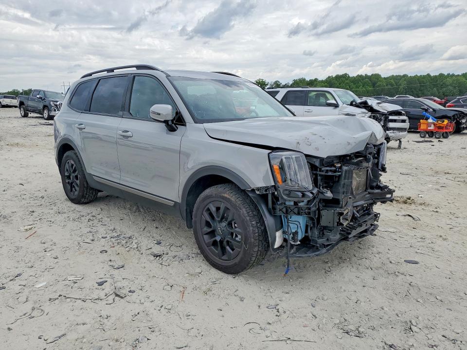 2023 Kia Telluride VIN 5XYP5DGC6PG402732 COPART salvage auction — FRONT END, Salvage Title, sold $6,600 on 2026-08-03 (photo 4)