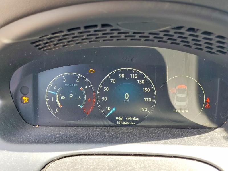 2016 Jaguar Xj VIN SAJWJ1CD7G8W00474 COPART salvage auction — MINOR DENT/SCRATCHES, Tx - Salvage Vehicle Title, sold $1,350 on 2026-07-27 (photo 9)