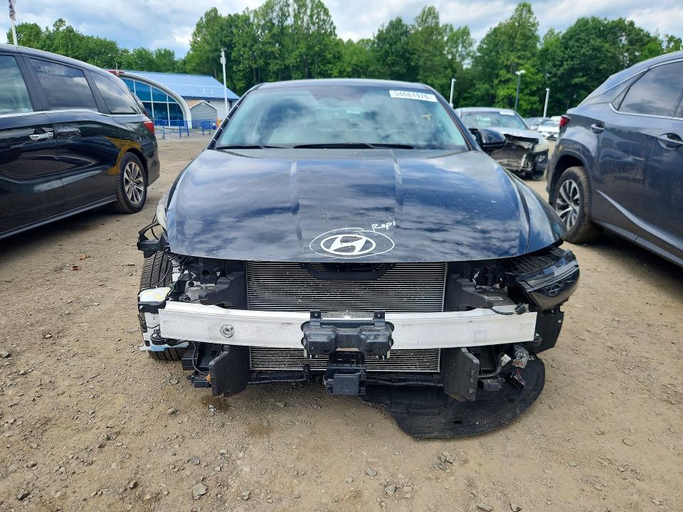 2024 Hyundai Sonata VIN KMHL64JA7RA365370 COPART salvage auction — FRONT END, Ct - Cert Of Title-Parts Only Salva, sold $525 on 2026-07-30 (photo 5)