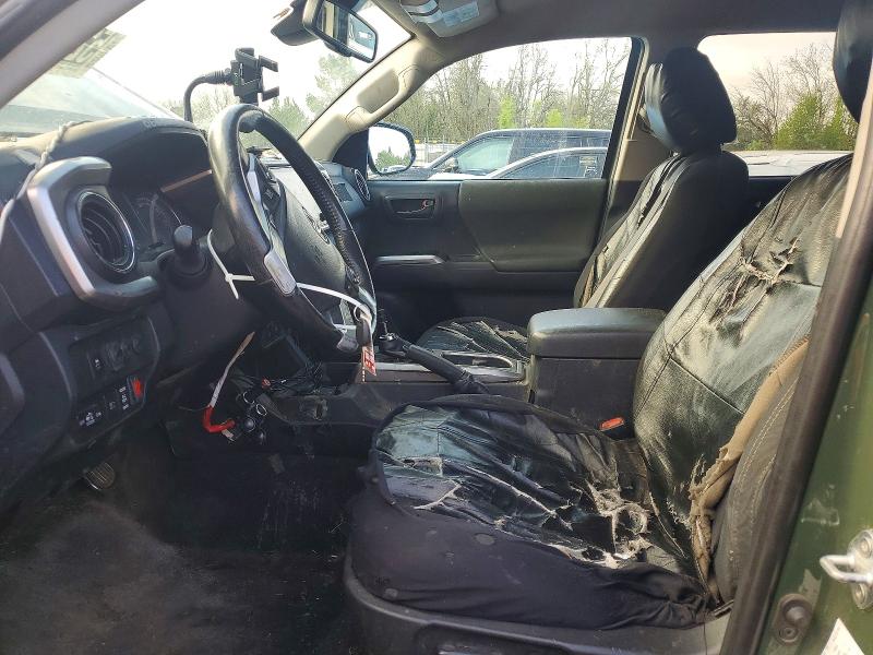 2021 Toyota Tacoma VIN 5TFCZ5AN3MX256785 COPART salvage auction — FRONT END, Wa - Vehicle Cert Of Ownership-Titl, sold $15,900 on 2026-07-02 (photo 7)