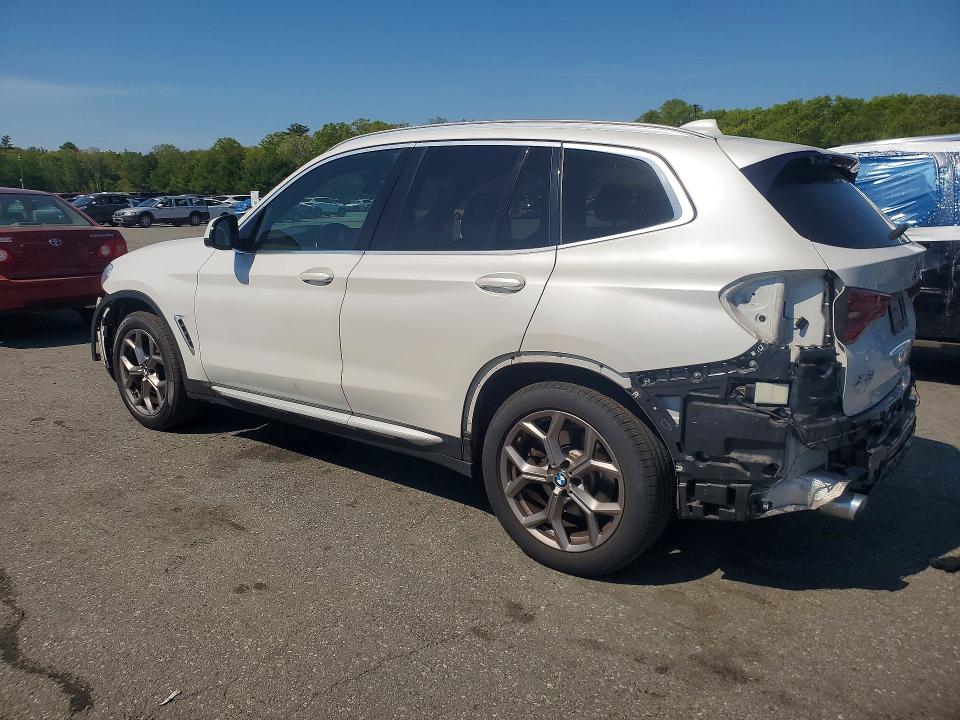 2021 BMW VIN 5UXTY5C01M9G79312 COPART salvage auction — SIDE, Ri - Salvage Certificate Of Title, sold $300 on 2026-07-21 (photo 2)