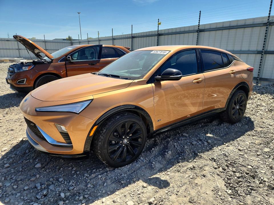 2024 Buick . VIN KL47LBE25RB000504 COPART salvage auction — FRONT END, Wi - Cert Of Title-Claim Paid, sold $10,300 on 2026-07-06 (photo 1)