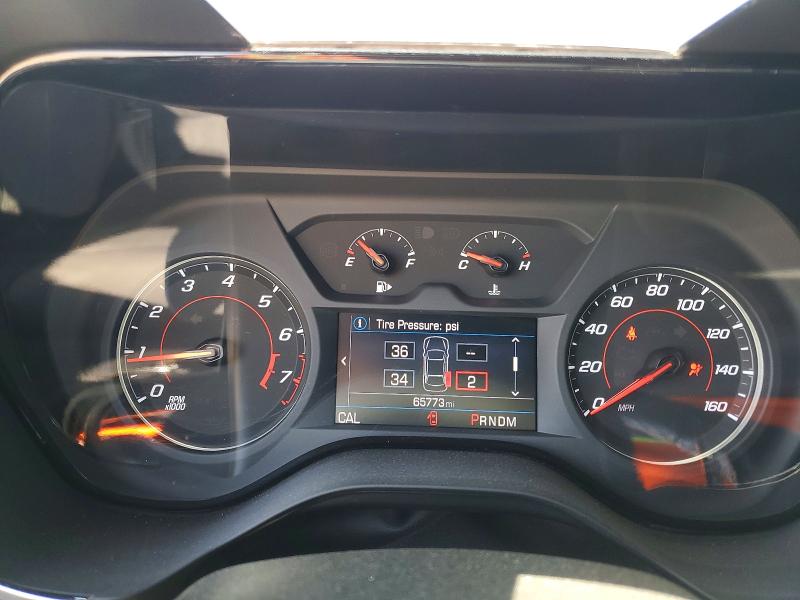 2021 Chevrolet Camaro VIN 1G1FF1R79M0124216 COPART salvage auction — FRONT END, Tx - Salvage Vehicle Title, sold $9,000 on 2026-07-28 (photo 9)
