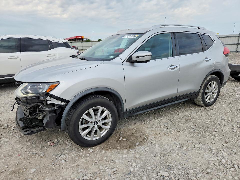2017 Nissan Rogue VIN KNMAT2MV1HP601059 COPART salvage auction — FRONT END, Il - Salvage Certificate, sold $2,500 on 2026-07-27 (photo 1)