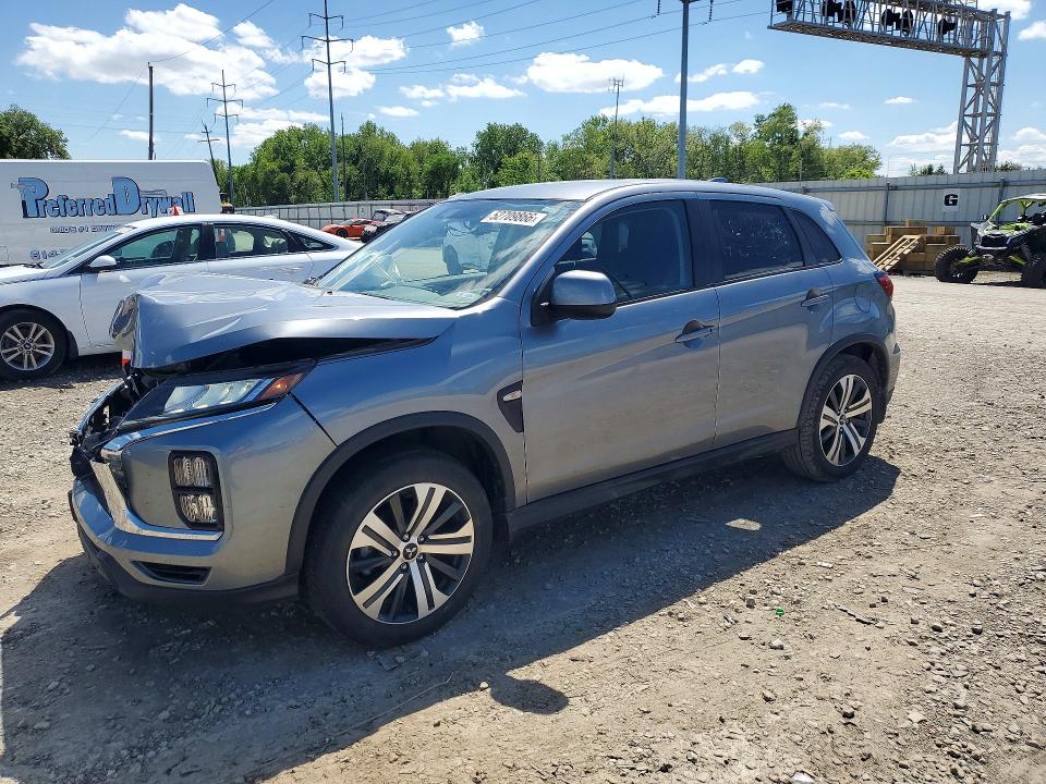 2022 Mitsubishi VIN JA4ARUAU7NU004639 COPART salvage auction — FRONT END, OH - CERT OF TITLE-SALVAGE, sold $425 on 2026-07-28 (photo 1)