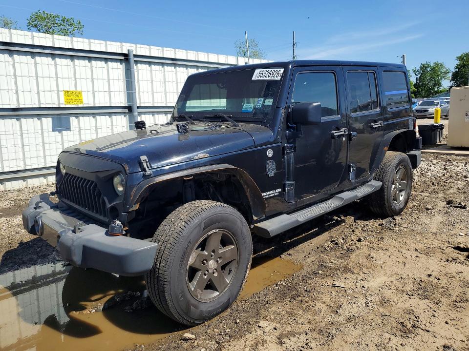 2011 Jeep Wrangler unlimited VIN 1J4BA3H15BL623680 COPART salvage auction — MECHANICAL, Mi - Dealer Only Clean Title (P), sold $2,850 on 2026-07-09 (photo 1)
