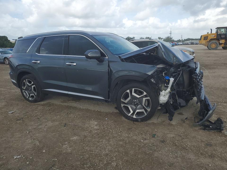 2023 Hyundai Palisade VIN KM8R44GE1PU502423 COPART salvage auction — FRONT END, Fl - Certificate Of Destruction, sold $9,600 on 2026-07-09 (photo 4)