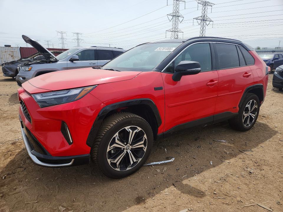 2024 Toyota Rav 4 VIN JTMFB3FV2RD183903 COPART salvage auction — REAR END, Il - Salvage Certificate, sold $20,200 on 2026-07-07 (photo 1)