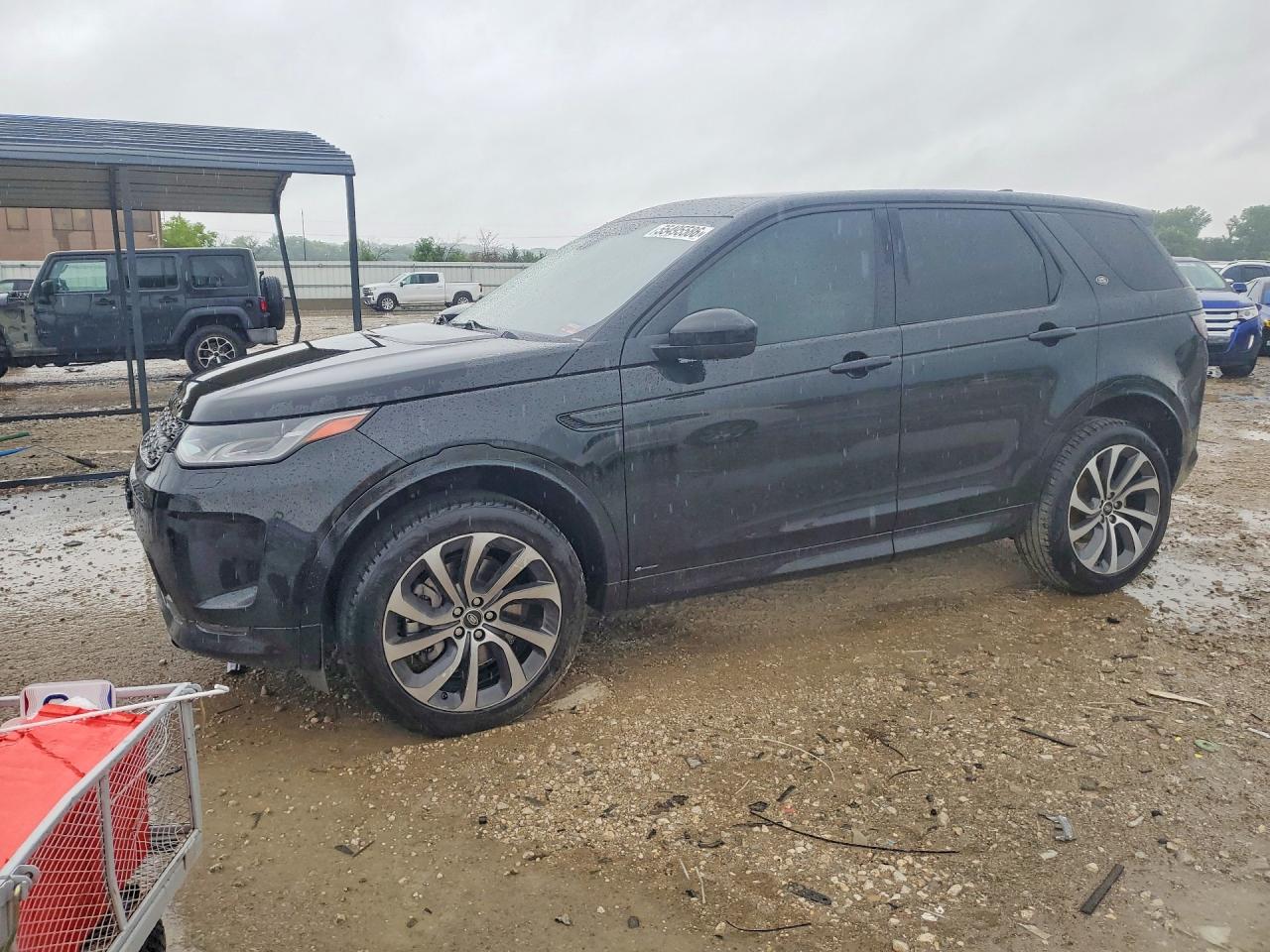 2020 Land Rover Discovery Sport VIN SALCL2FX9LH850048 COPART salvage auction — Front End, MO - SALVAGE CERTIFICATE OF TITLE, sold $8,200 on 2026-07-09 (photo 1)