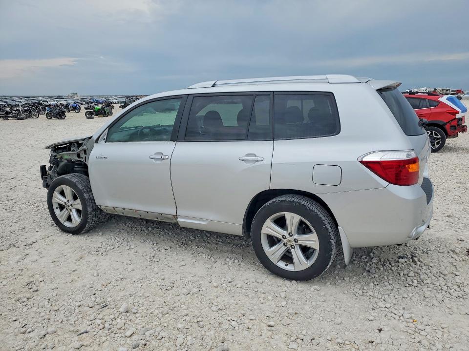 2008 Toyota Highlander VIN JTEDS42A382020960 COPART salvage auction — FRONT END, Tx - Salvage Vehicle Title, sold $2,550 on 2026-07-16 (photo 2)
