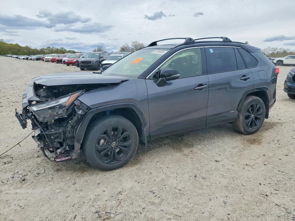 2025 Toyota VIN JTME6RFV8SD575468 COPART salvage auction — FRONT END, Ma - Cert Of Title-Salvage, sold $14,300 on 2026-07-08 (photo 1)