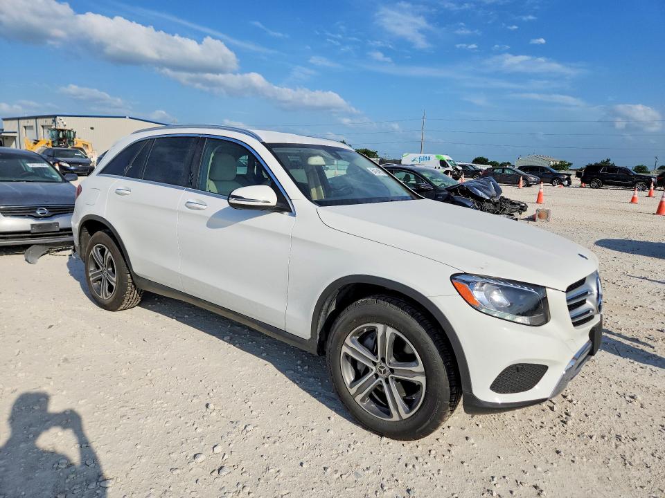 2019 Mercedes-benz Glc VIN WDC0G4KB5KV182120 COPART salvage auction — REAR END, Tx - Salvage Vehicle Title, sold $7,700 on 2026-07-09 (photo 4)