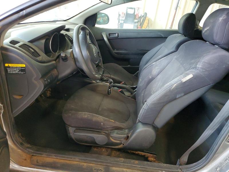 2012 Kia Forte VIN KNAFU6A24C5487371 COPART salvage auction — FRONT END, Tx - Salvage Vehicle Title, sold $60 on 2026-07-31 (photo 7)