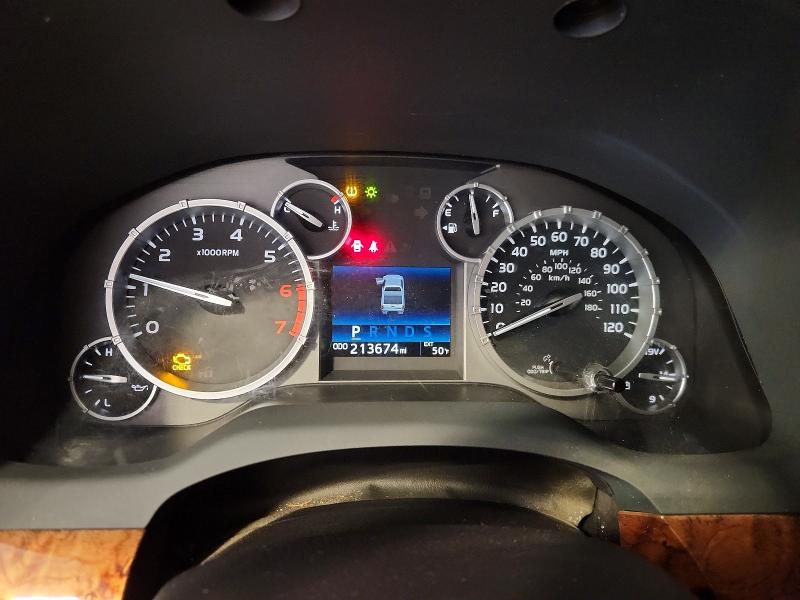 2017 Toyota Tundra VIN 5TFAW5F19HX607436 COPART salvage auction — FRONT END, Wi - Certificate Of Title, sold $8,300 on 2026-07-20 (photo 9)