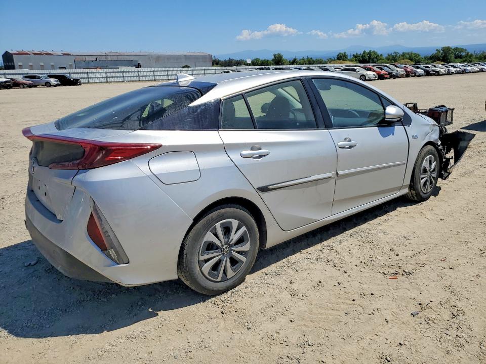 2017 Toyota Prius prime VIN JTDKARFP7H3037619 COPART salvage auction — FRONT END, Ca - Salvage Certificate, sold $4,850 on 2026-07-10 (photo 3)