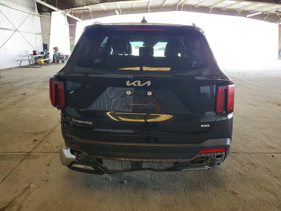 2024 Kia Sorento VIN 5XYRLDJC3RG262603 COPART salvage auction — REAR END, Ca - Salvage Certificate, sold $12,100 on 2026-07-02 (photo 6)