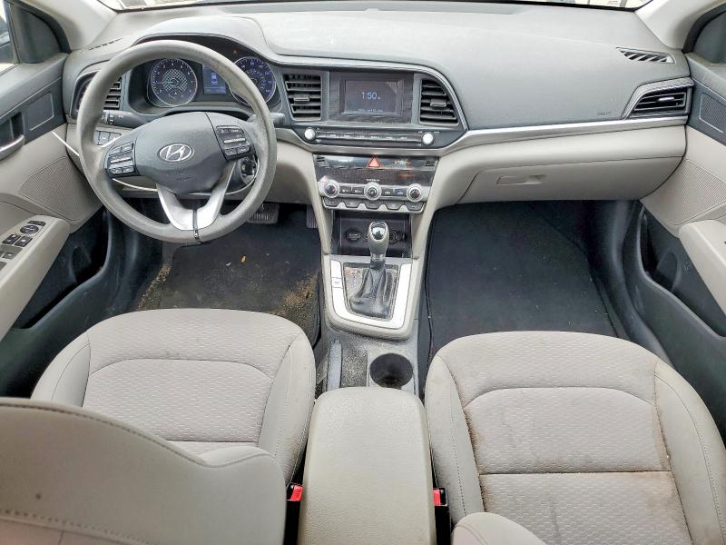 2020 Hyundai Elantra VIN KMHD74LFXLU099567 COPART salvage auction — FRONT END, Salvage Title, sold $1,600 on 2026-07-22 (photo 8)