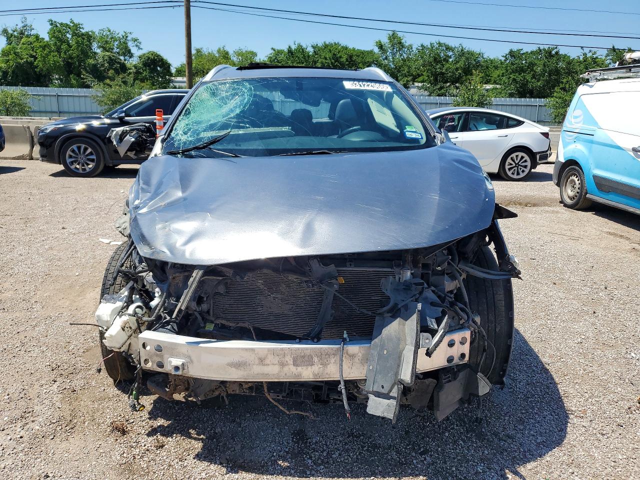 2017 Nissan Murano VIN 5N1AZ2MG4HN137062 COPART salvage auction — Front End, TX - CERTIFICATE OF TITLE, sold $350 on 2026-07-02 (photo 5)