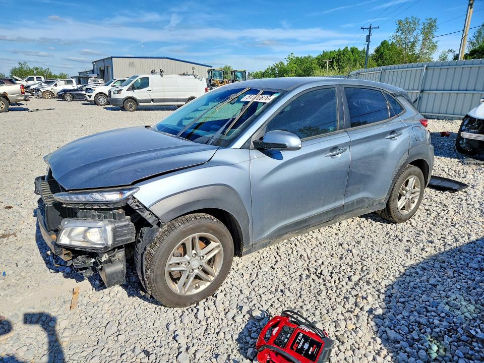 2019 Hyundai Kona VIN KM8K12AA7KU340164 COPART salvage auction — FRONT END, MI - CERTIFICATE OF TITLE, sold $1,850 on 2026-07-09 (photo 1)