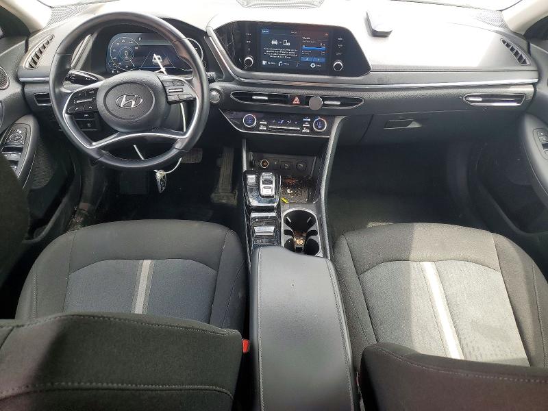 2020 Hyundai Sonata VIN 5NPEF4JA2LH061313 COPART salvage auction — REAR END, Id - Salvage Certificate Of Title, sold $2,950 on 2026-07-17 (photo 8)