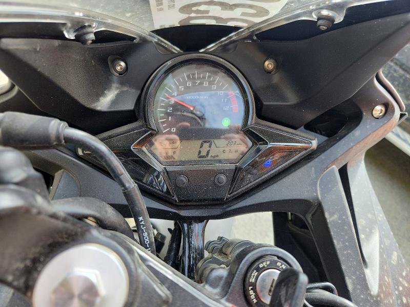 2022 Honda Cbr300 VIN MLHNC5108N5800108 COPART salvage auction — ALL OVER, Wv - Salvage Certificate, sold $250 on 2026-07-09 (photo 7)