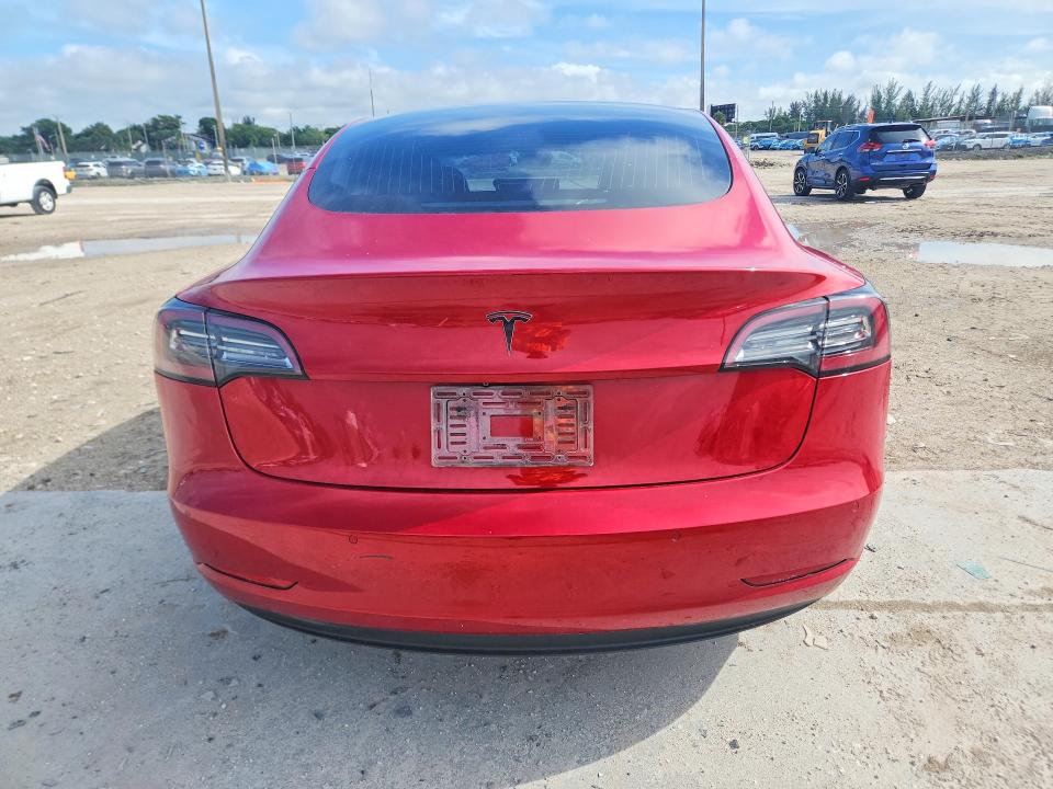 2020 Tesla Model 3 VIN 5YJ3E1EA5LF611606 COPART salvage auction — FRONT END, Fl - Cert Of Title Slvg Rebuildable, sold $5,000 on 2026-07-14 (photo 6)
