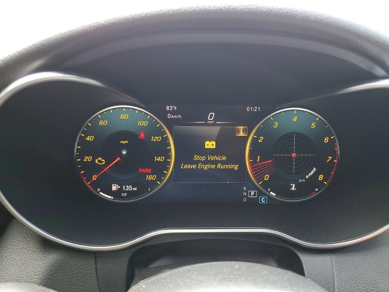 2021 Mercedes-benz C-klasse VIN W1KWF8DBXMR648701 COPART salvage auction — FRONT END, Ar - Cert Of Title-Salvage, sold $60 on 2026-07-15 (photo 9)