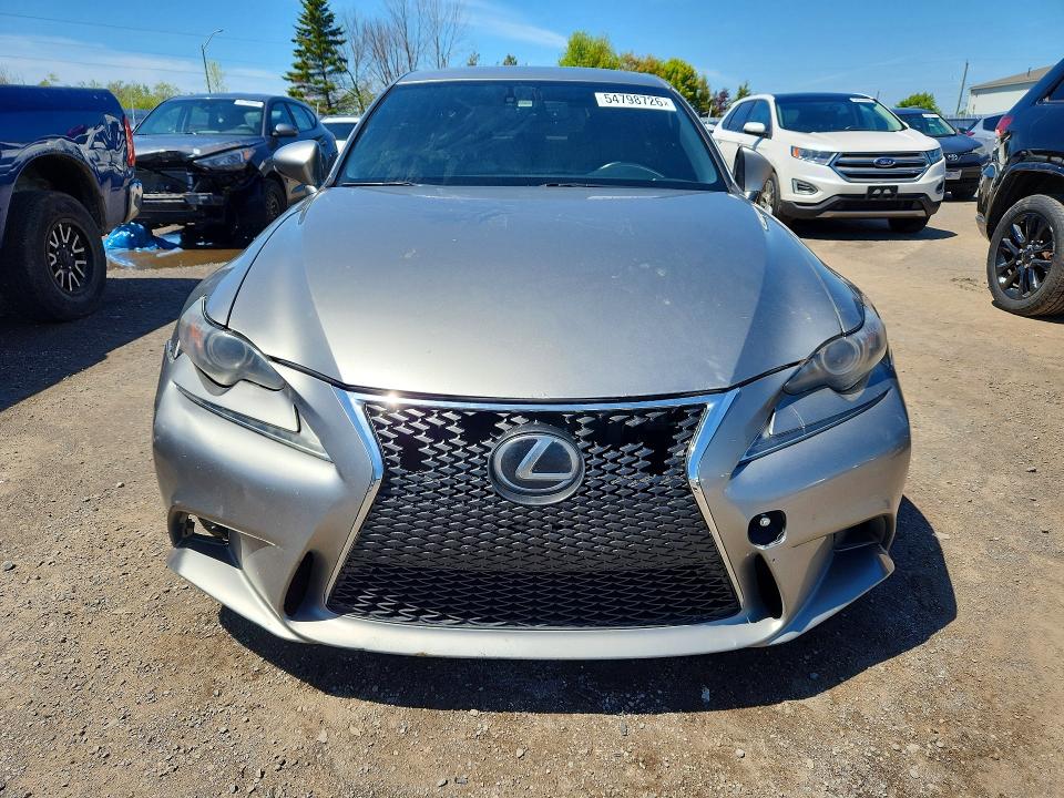 2014 Lexus Is VIN JTHCE1D20E5003411 COPART salvage auction — SIDE, On - Permit No Brand - Fit (P), sold $6,200 on 2026-07-28 (photo 5)
