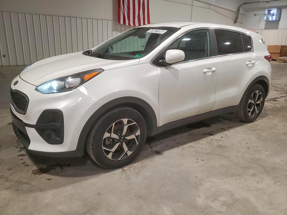 2021 Kia Sportage VIN KNDPM3ACXM7938419 COPART salvage auction — MECHANICAL, In - Certificate Of Title, sold $6,000 on 2026-07-14 (photo 1)